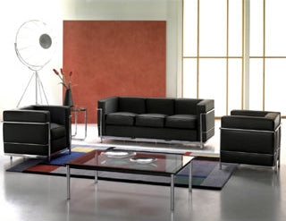 Room full of  Le Corbusier Italian furniture