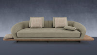 Segno Sofa Wood Mod. B - High end sofa  designed by Pininfarina for Reflex and made in Italy