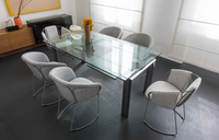 Policleto Expandable Dining Table Set QS