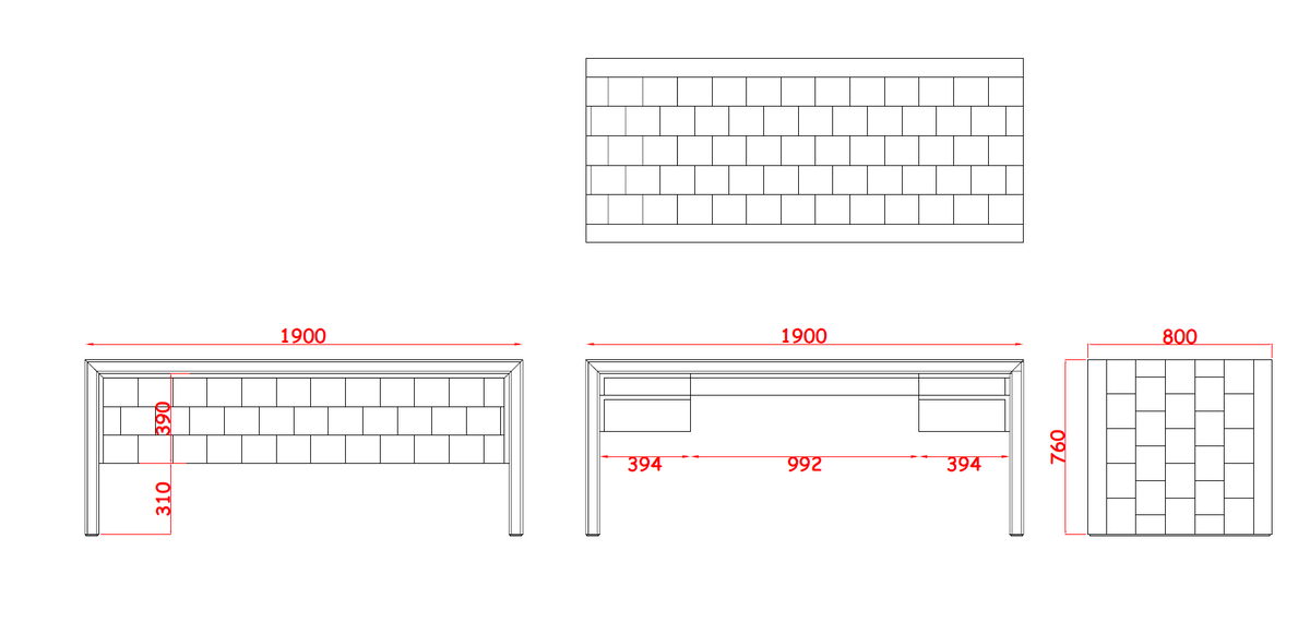 Natura Executive Desk