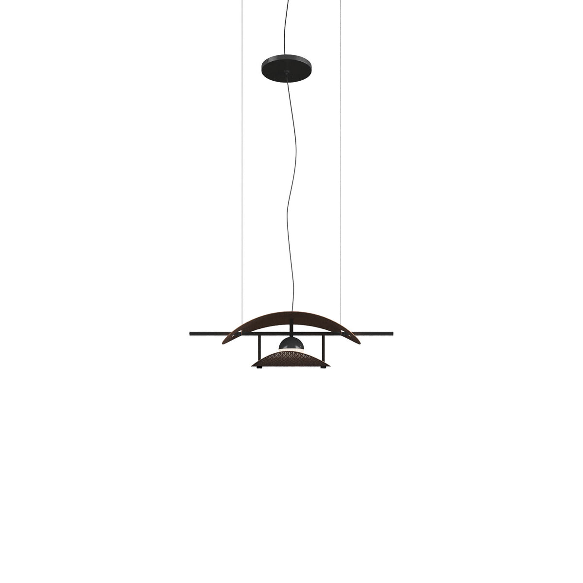 Corolle Horizontal Suspension Lamp - Liu Jo Living - Modern Furniture | Contemporary Furniture - italydesign