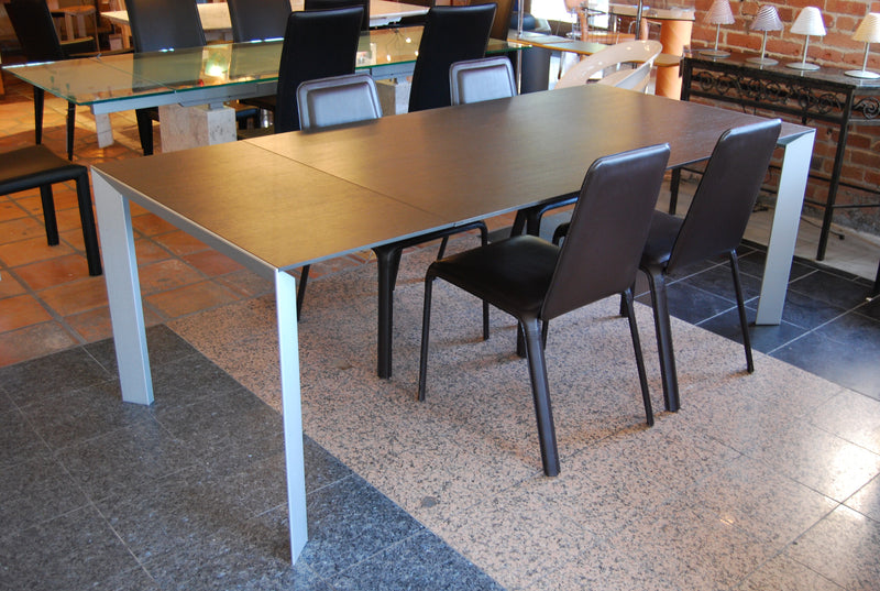 Kristalia Nori Expanded Dining Table With Chocolate Top