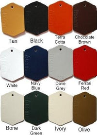 Cayman Piston Barstool leather color options