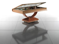 book shaped luxury coffee table made in Italy by Carpanelli