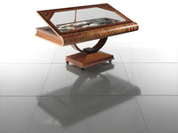 back angle of Italian designer coffee table by Carpanelli