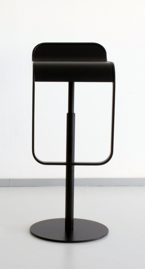 Black LEM bar stool by LaPalma, Italian designer furniture maker