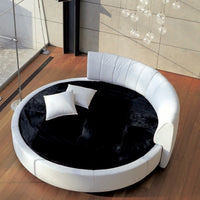 Birds eye view of Luxury modern round bed  by Reflex made in Italy
