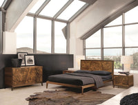 Burlwood Nightstand - Modern Furniture | Contemporary Furniture - italydesign