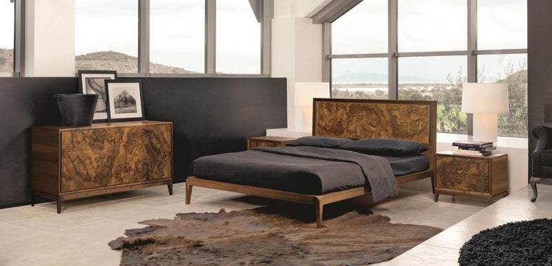 Burlwood Nightstand - Modern Furniture | Contemporary Furniture - italydesign