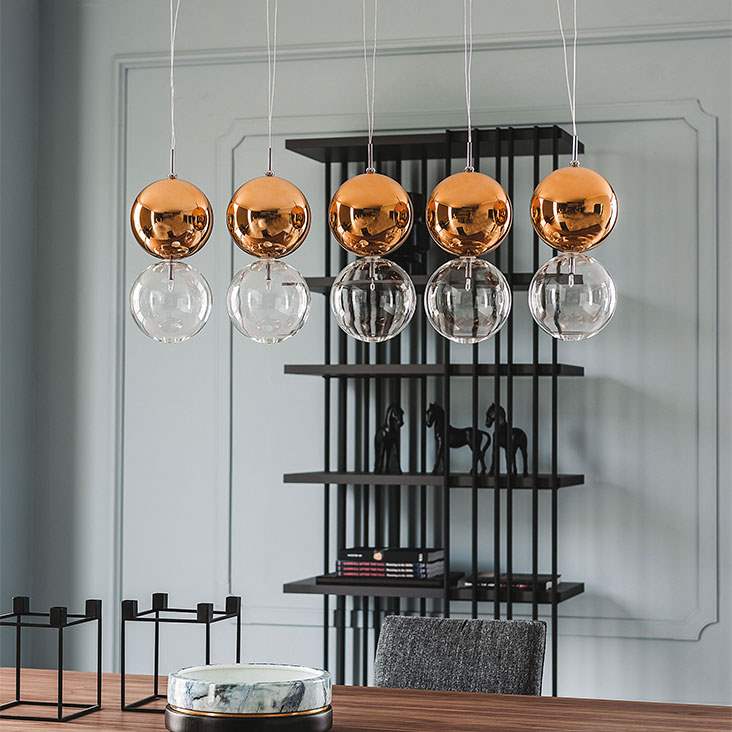 apollo - Modern chandelier by Cattelan Italia