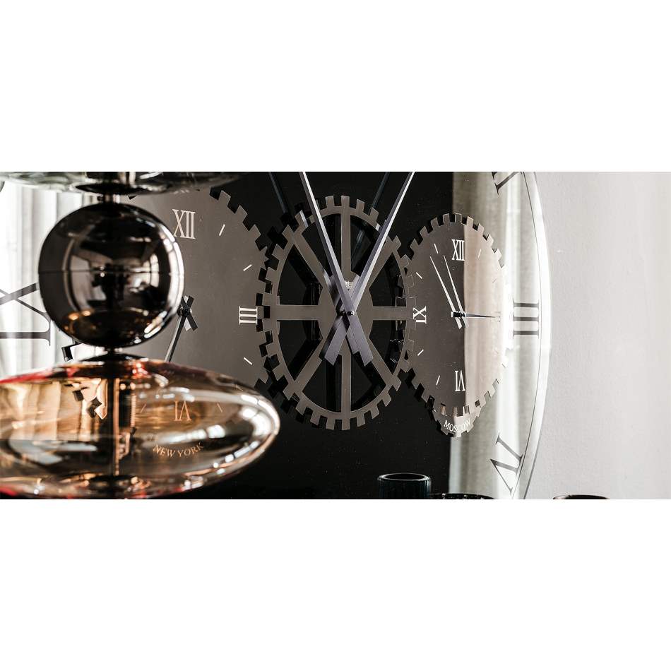 View of modern clock designed in Italy by Cattelan Italia
