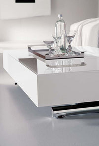 beautiful white ITalian Coffee table