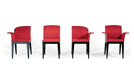 Sit Dining Chair in red