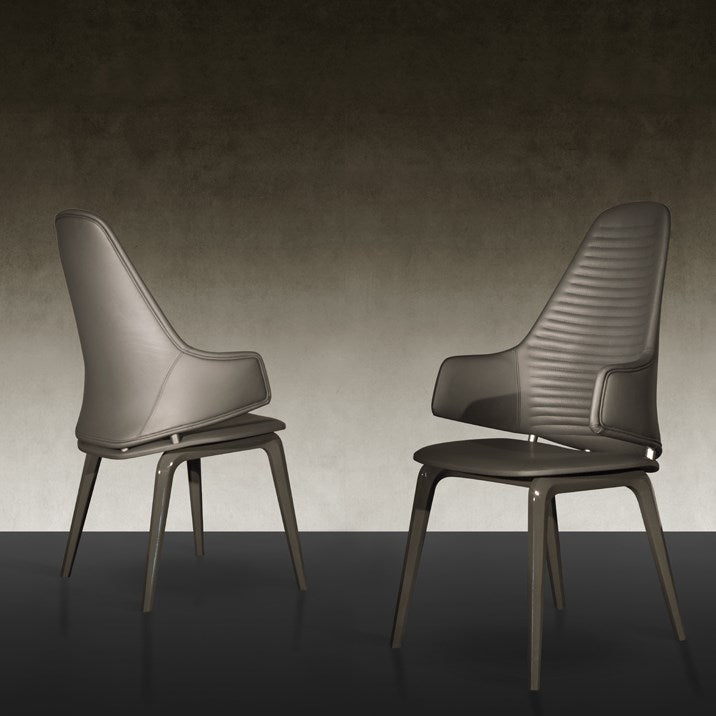 Vela Alta Dining Chair - Luxury modern dining chair designed by Pininfarina for Reflex and made in Italy
