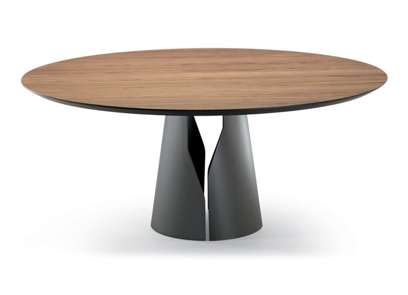 Giano Table - round top Italian dining table