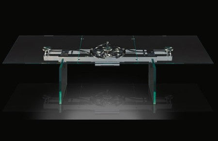 Quasar Expandable Glass Table - italydesign.com