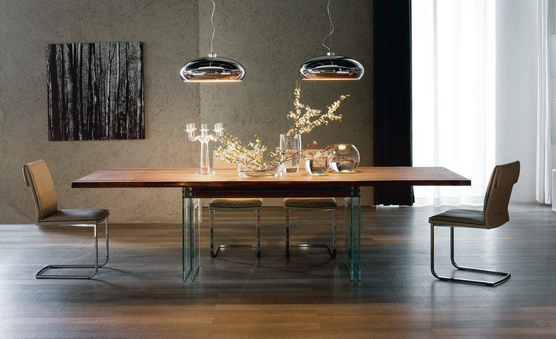 Ikon Drive Expandable Table - Expandable dining table  by Cattelan Italia