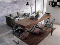 Italian dining room with expandable dining table by Ozzio Italia