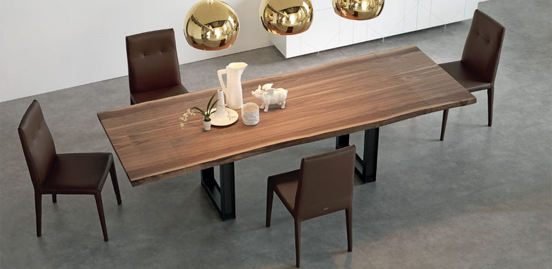 Top view of Sigma Drive Expandable Dining Table - italydesign.com