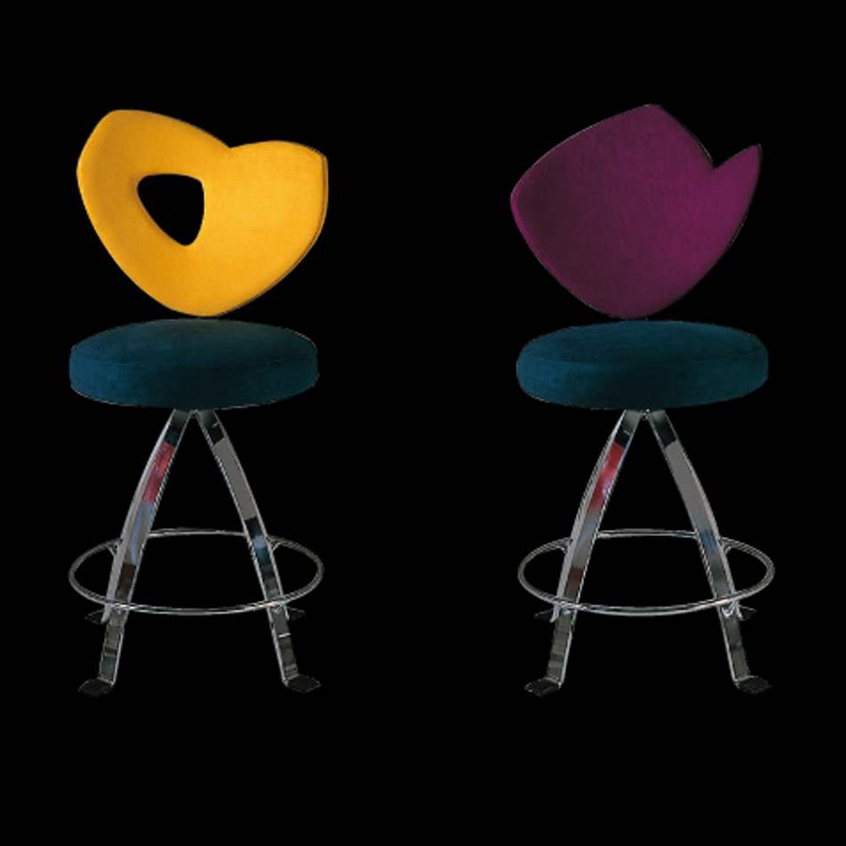 Colorful modern barstools made in Italy by Il Loft