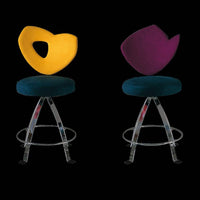 Colorful modern barstools made in Italy by Il Loft