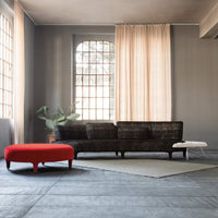 Delta Sagomato sofa in grey