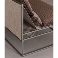 Close up view of luxury Sofa made by II Loft