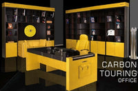 Carbon Touring Office - Executive desk in carbon fiber by Tonino Lamborghini casa
