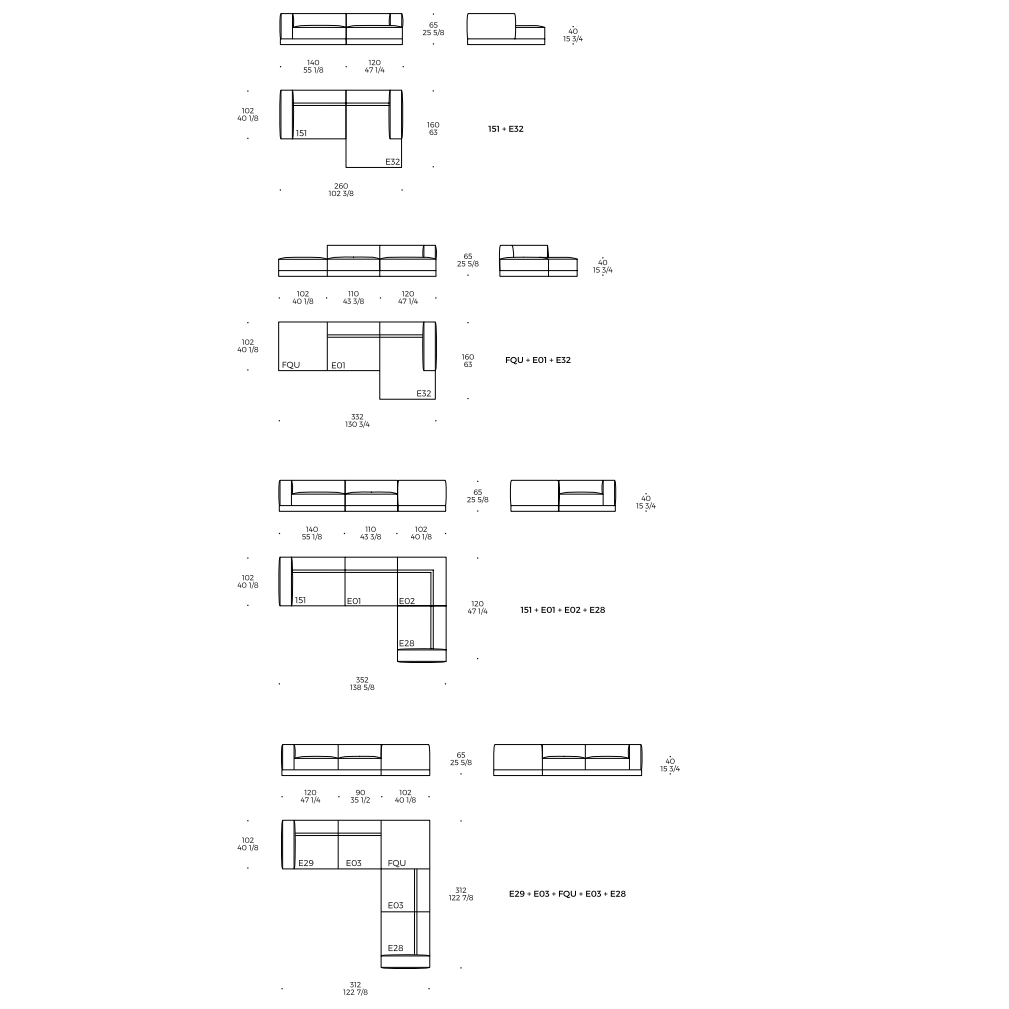 Moda Sectional