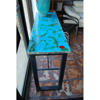 Ceramic Stone Modern Art Console Table Collection