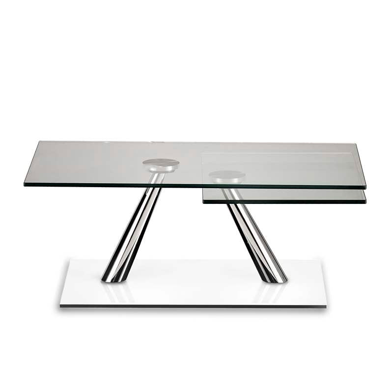 Italian expandable coffee table made in Italy by NAOS