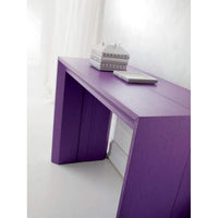 purple Italian console table