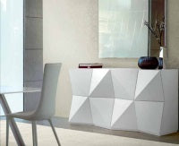 Origami Buffet - Luxury modern wall system by Reflex made in Italy
