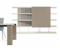 Italian luxury wall shelf system by Reflex