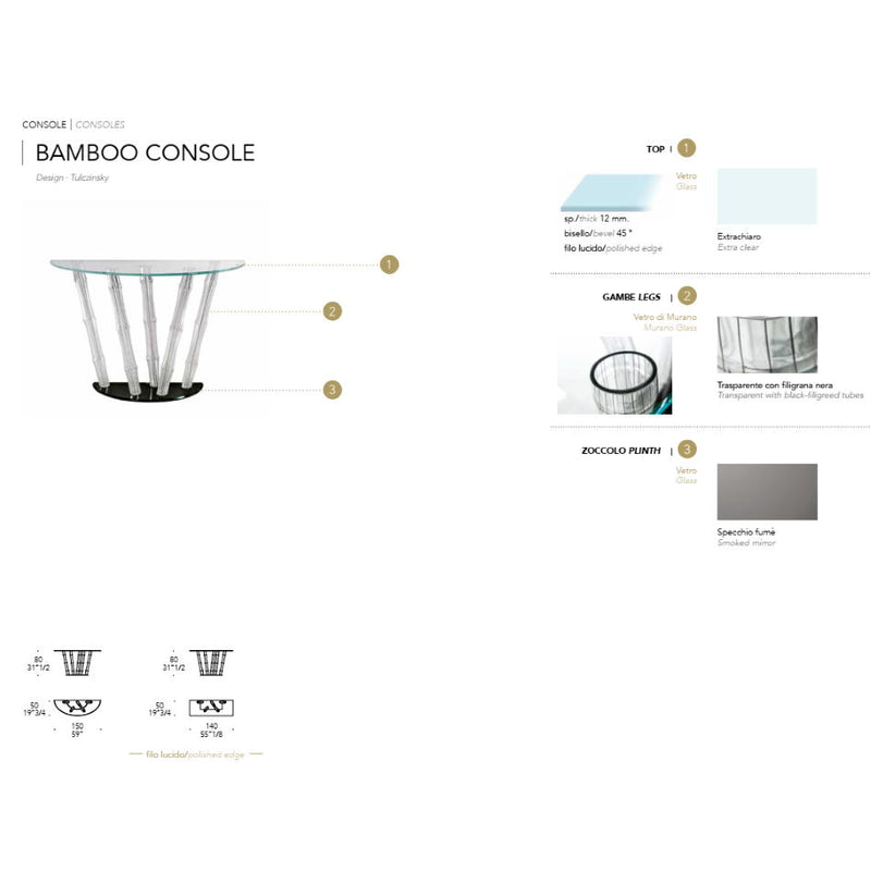 Bamboo Console