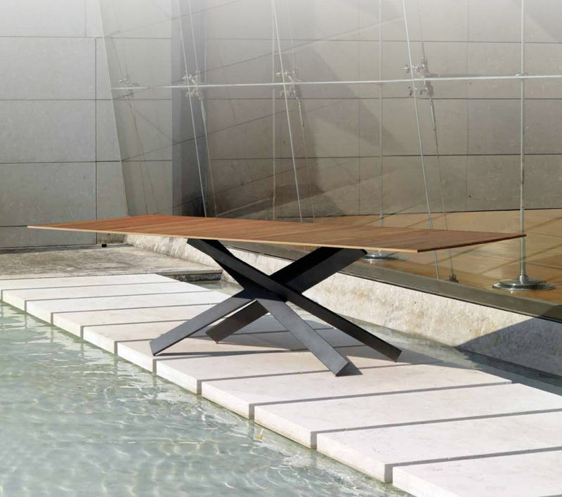 Mikado 72 Luxury Dining table by  Reflex  made in Italy