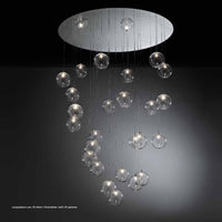 Chandelier made in Italy designed by Reflex