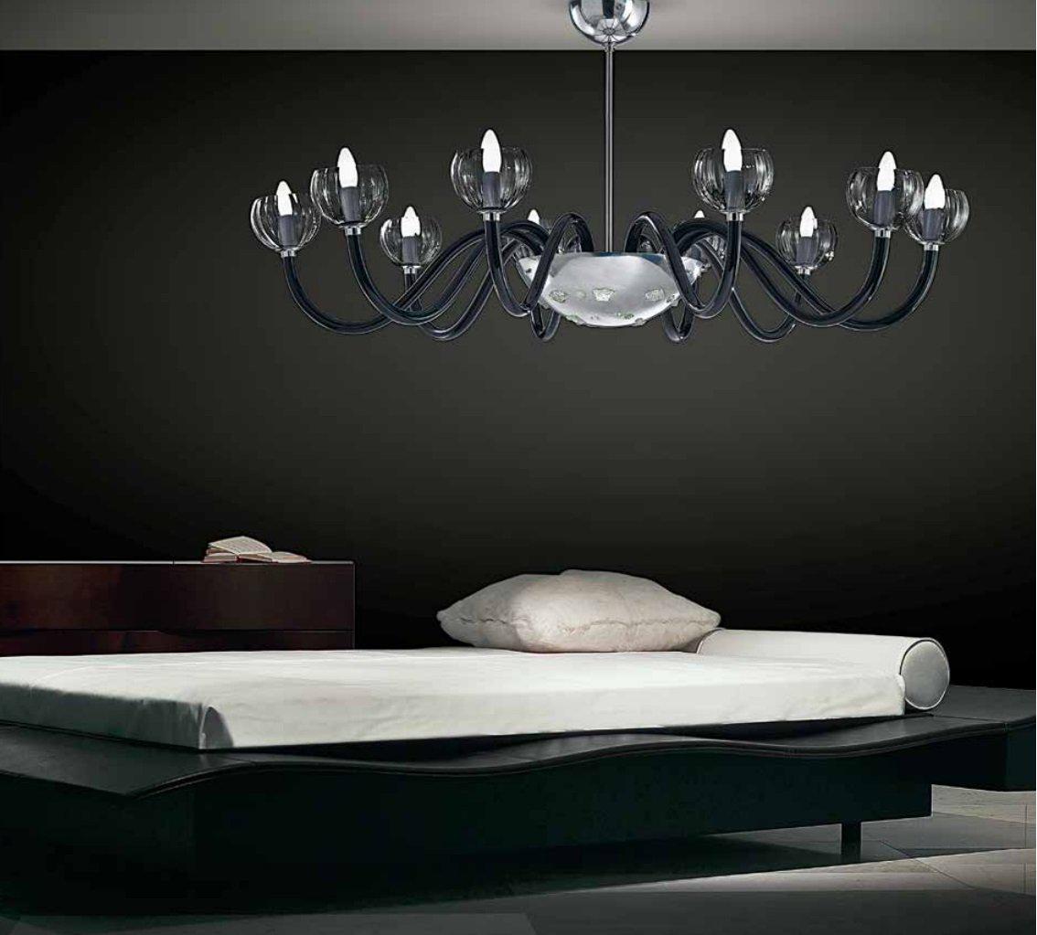 Uccello Di Fuoco Collection - Luxury Murano Glass chandelier by Reflex and made in Italy