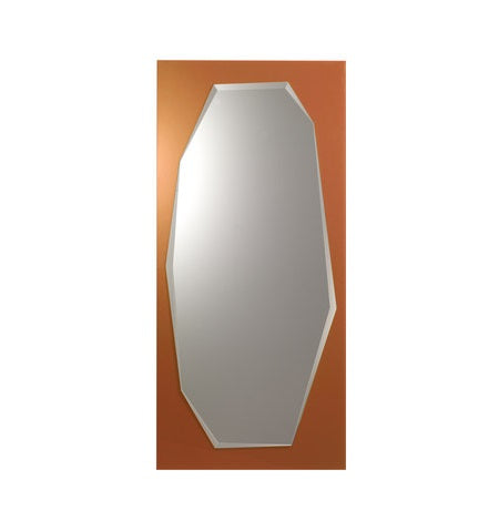 Marquise italian mirror with orange frame