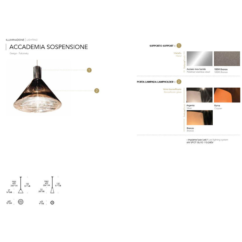 Accademia Suspended Lamp