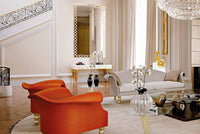 Upscale Italian living room with Casanova Sofa Collection