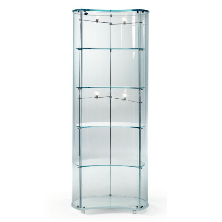 Luna Vetrine - Modern  Glass  dispaly cabinet by Reflex