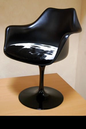 Designer black Italian chair