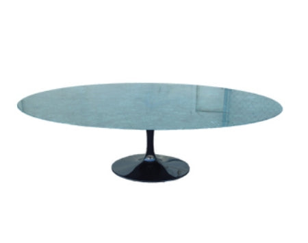 Eero Saarinen Dining Table with blue marble