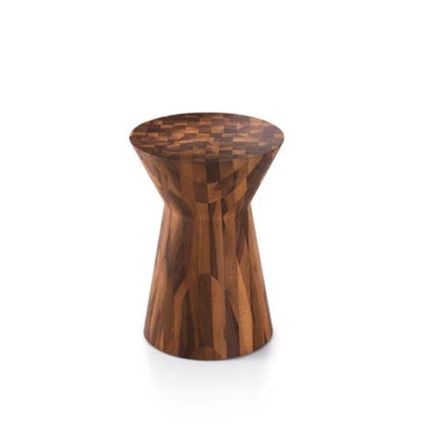Stool made from solid wood in Italy