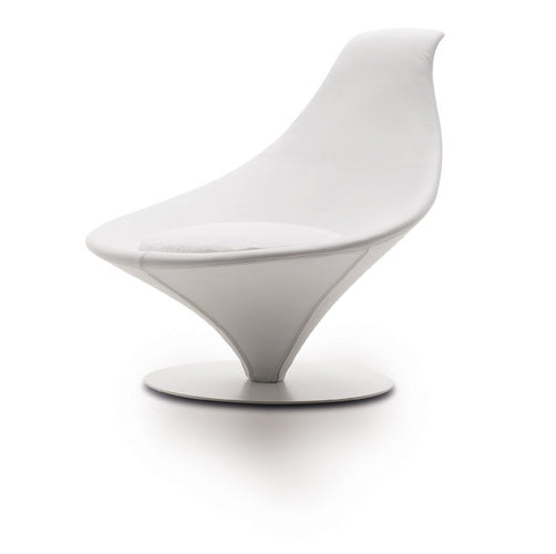 front view of white Italian Coco chair