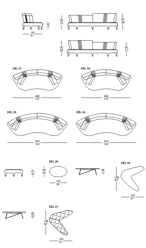 Delta Sofa - Modern Furniture | Contemporary Furniture - italydesign