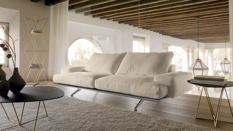 White Italian sofa by Désirée