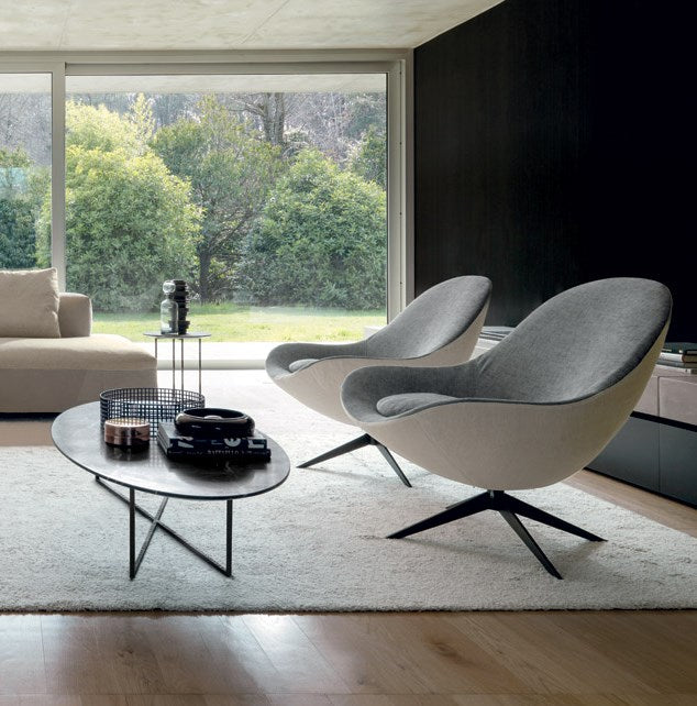 Soor Chair - designer Italian sofa chair made by Desiree