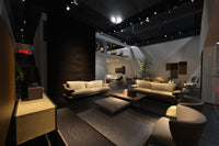 Italian designed room with luxury sofa made in Italy